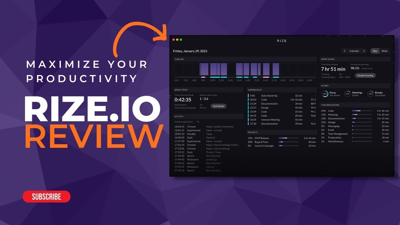 Rize Review: The Best Productivity Time Tracking App?