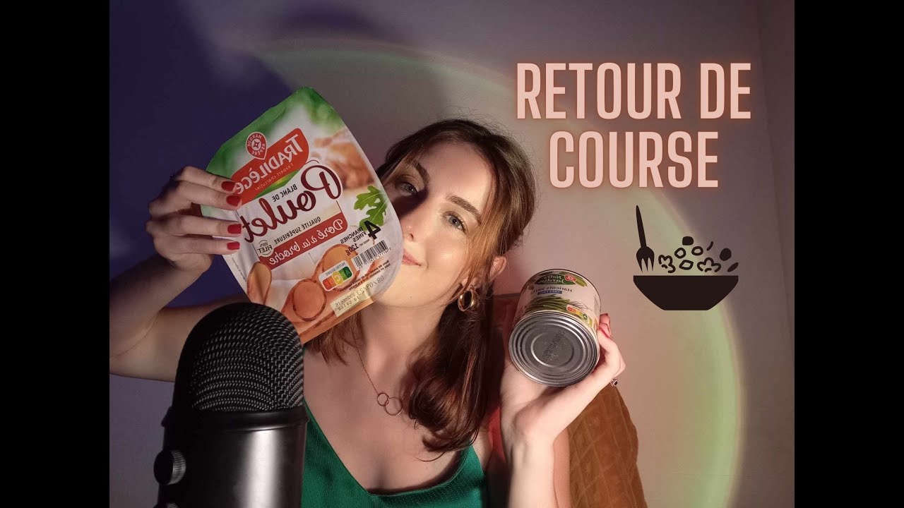 ASMR FR - Retour de course (mini) 🥑🥗