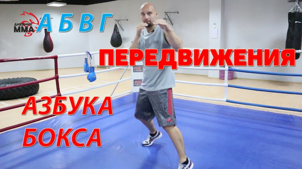 Школьная Азбука бокса. Как стать боксером? Урок №2. Передвижения.