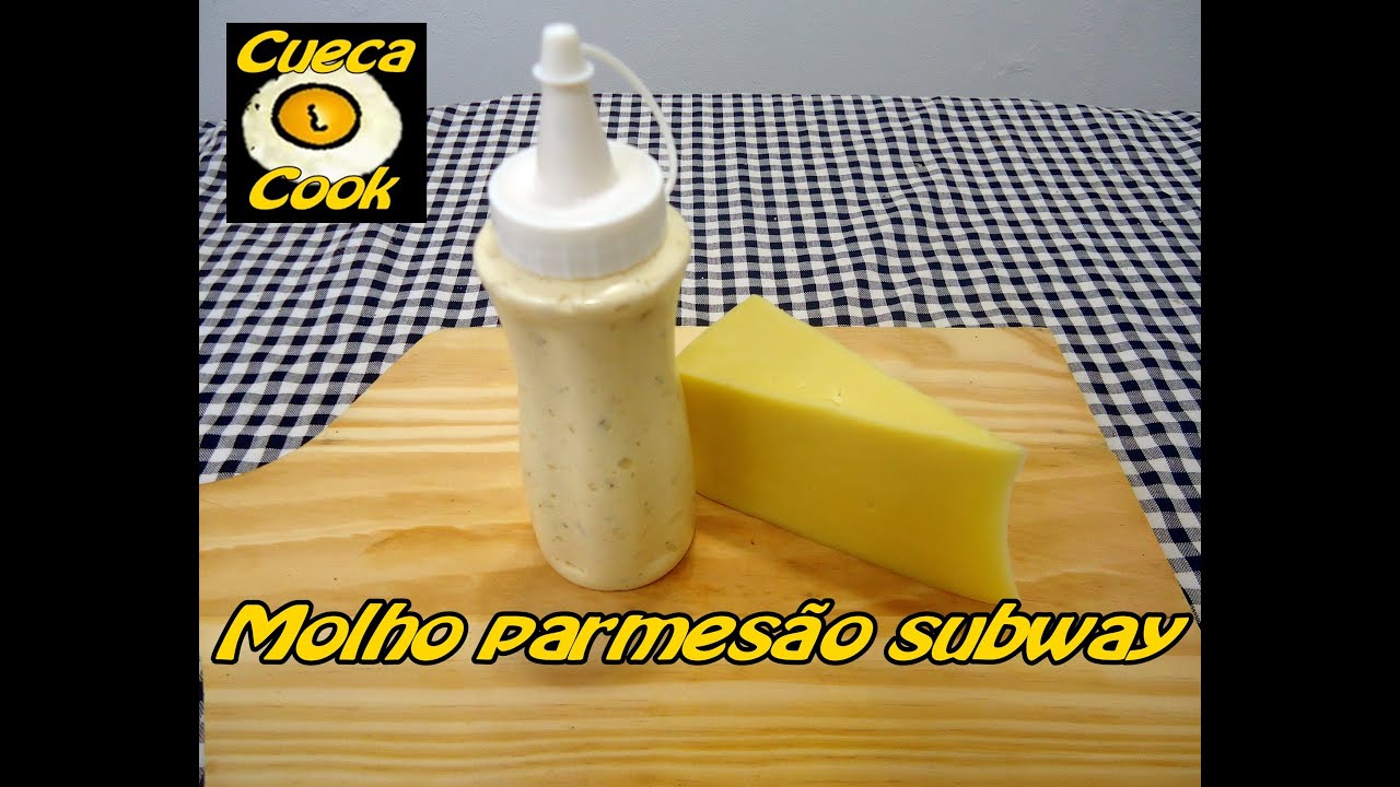Molho de parmesão tipo Subway