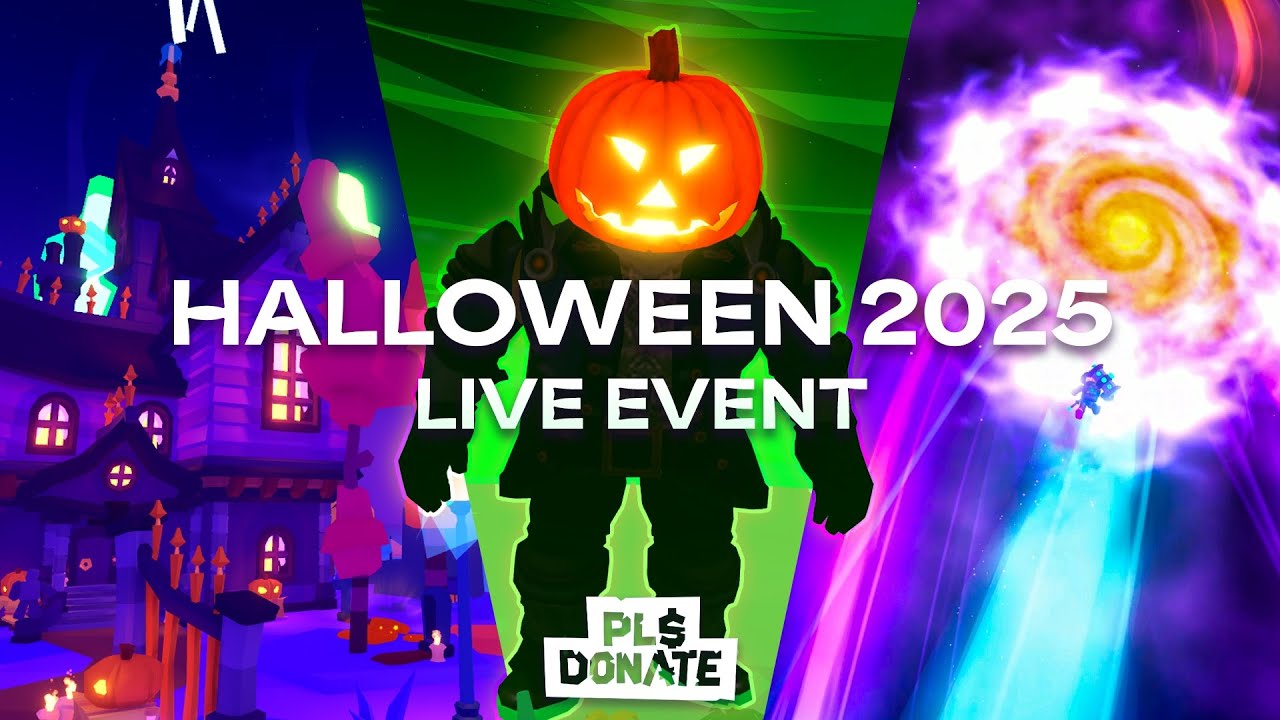 Halloween 2025 Live Event Replay | PLS DONATE 🎃
