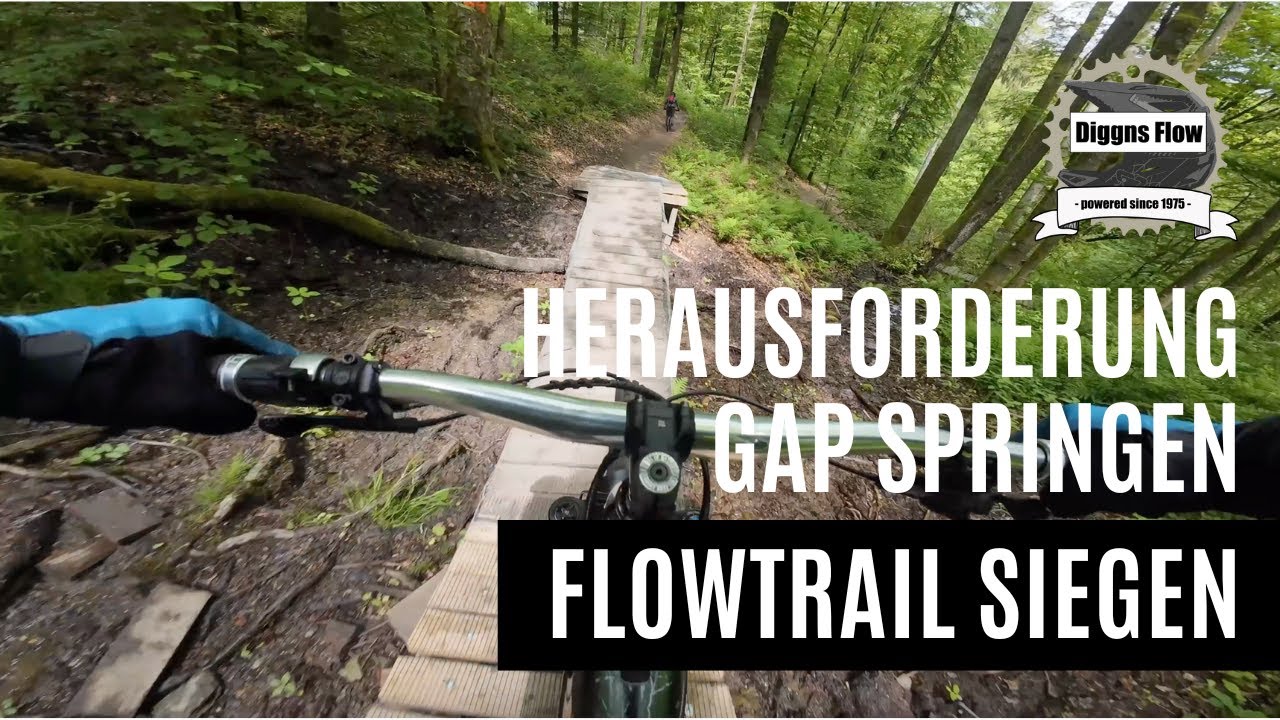 Flowtrail Siegen - Gap Herausforderung und erneut schwere Verletzung?