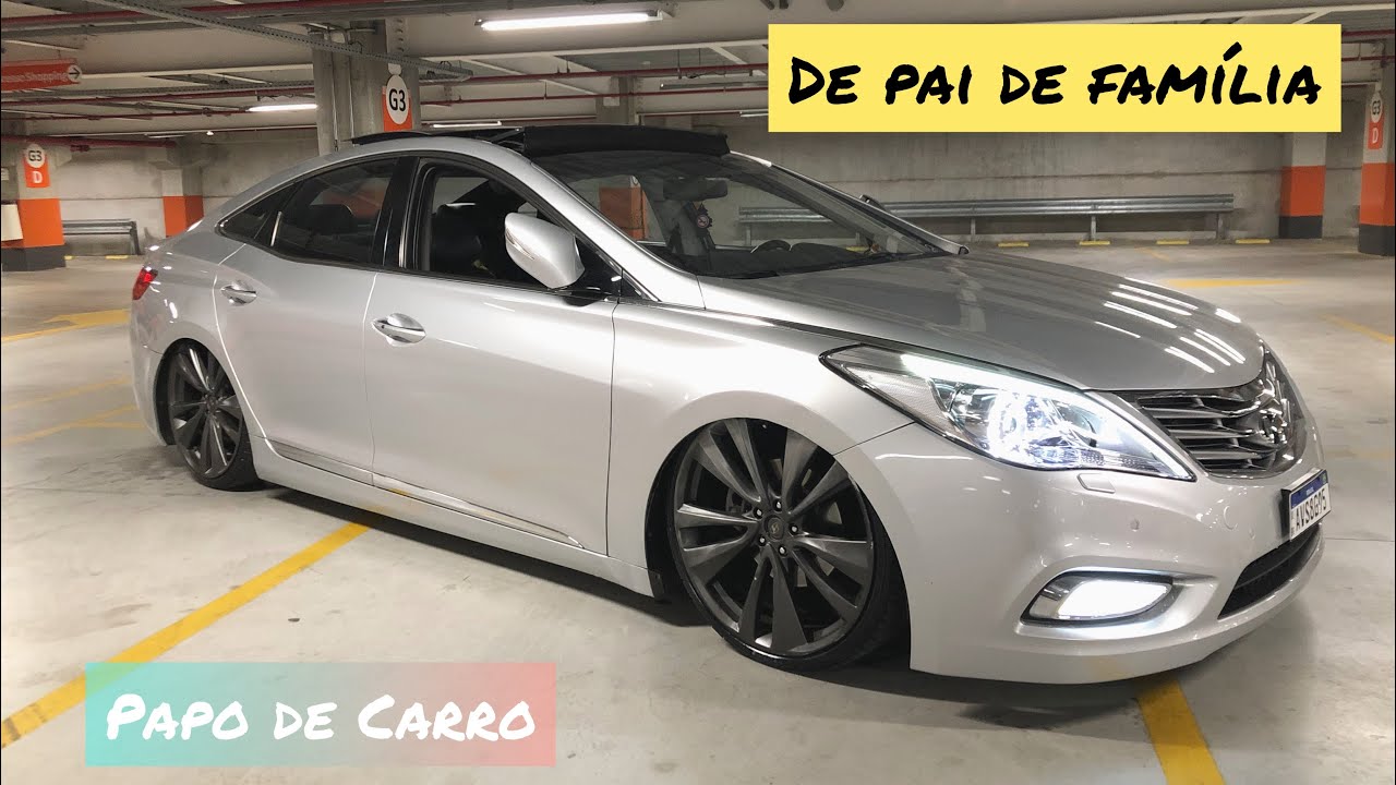 AZERA REBAIXADO COM RODAS ARO 22 e Suspensão a Ar