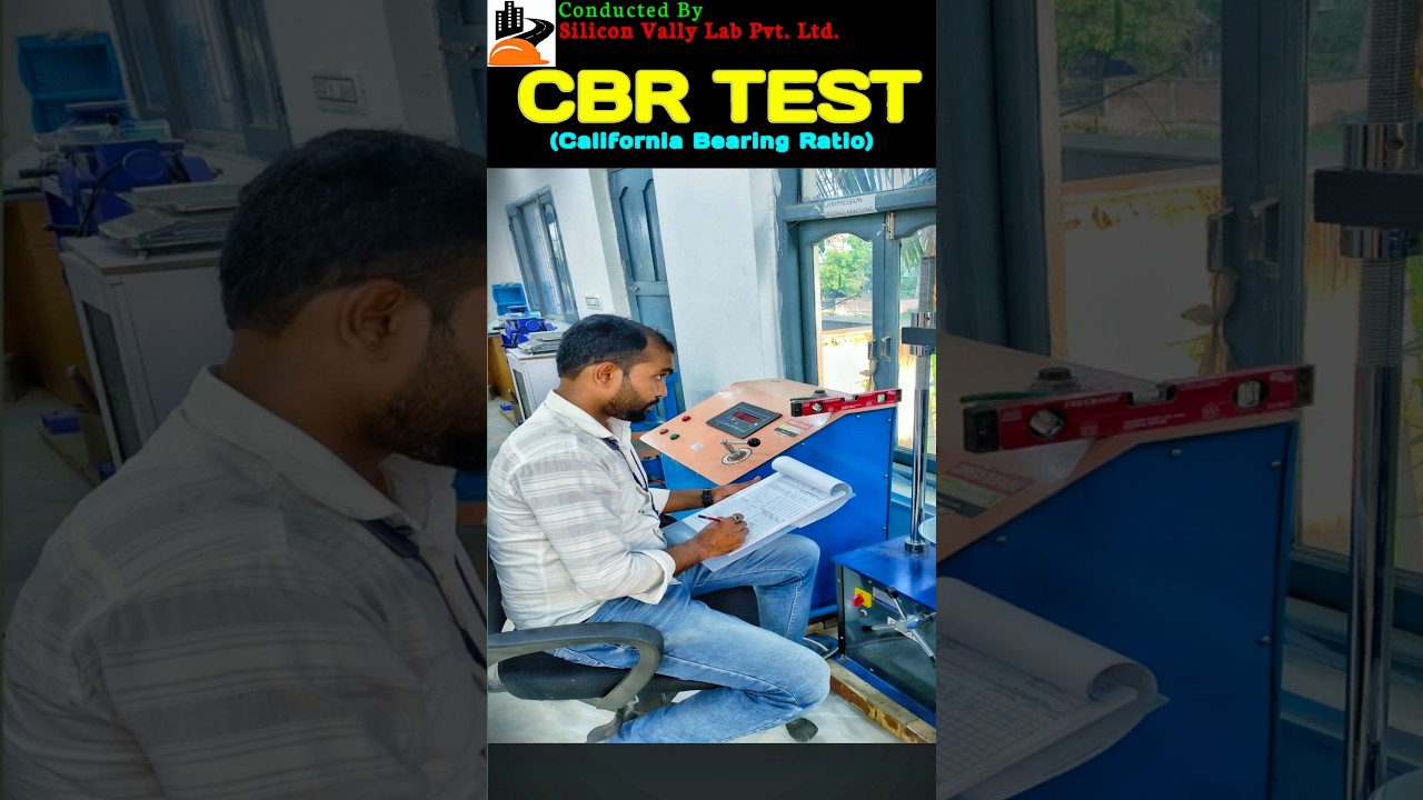 CBR (California Bearing Ratio) Test || #shorts  #ytshorts  #svc