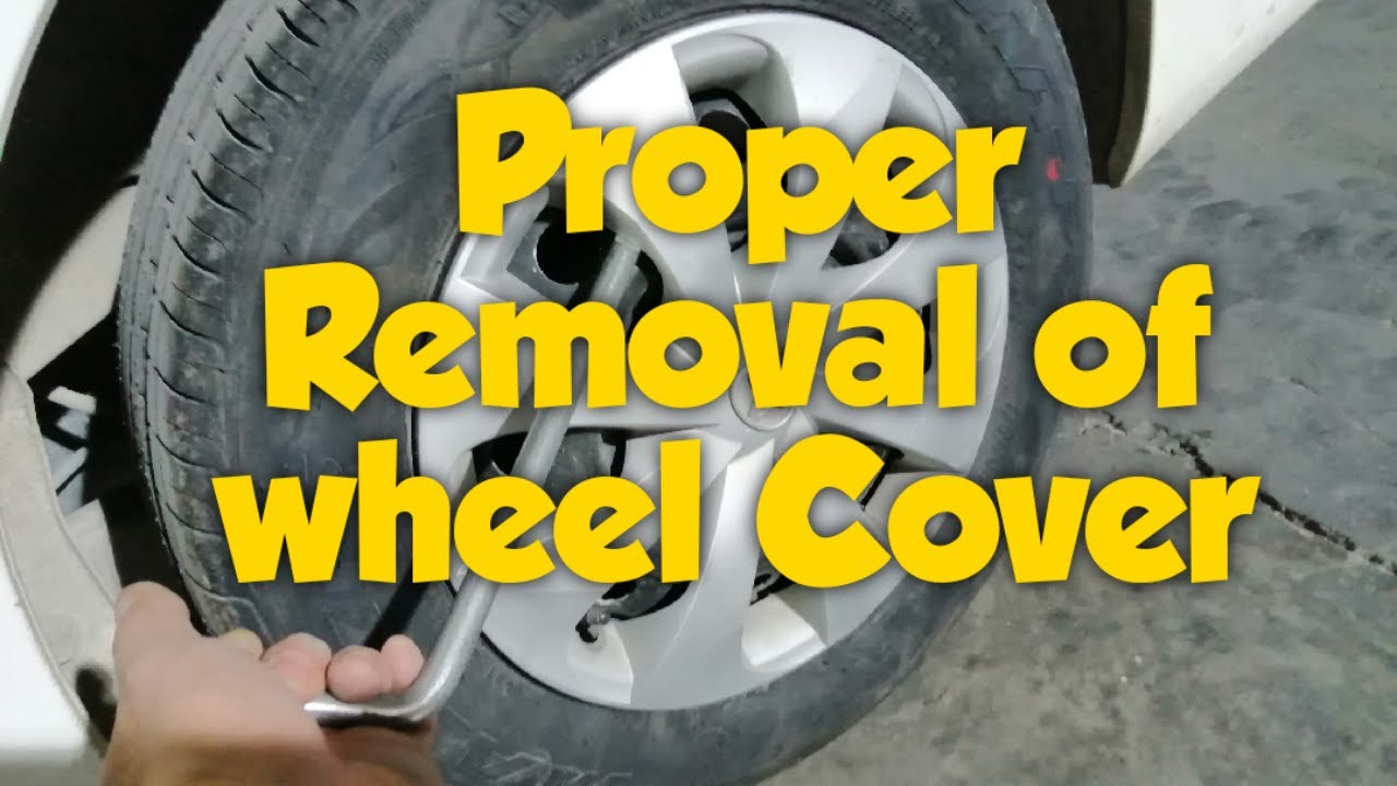 Tamang pag tanggal ng wheel Cover | Proper removal of Wheel Hub