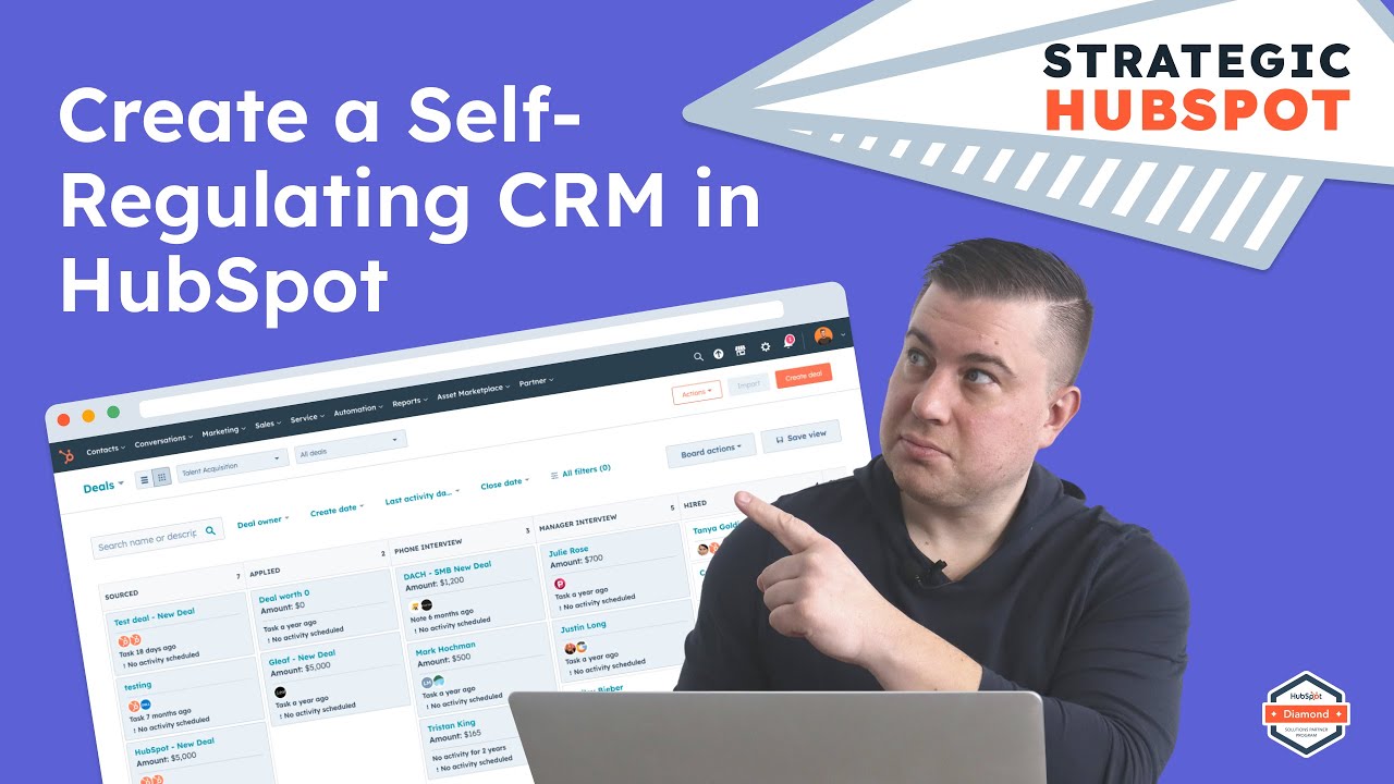 Automate Lifecycle Stages in HubSpot for Clean Data & Better Reporting | Strategic HubSpot Tutorial