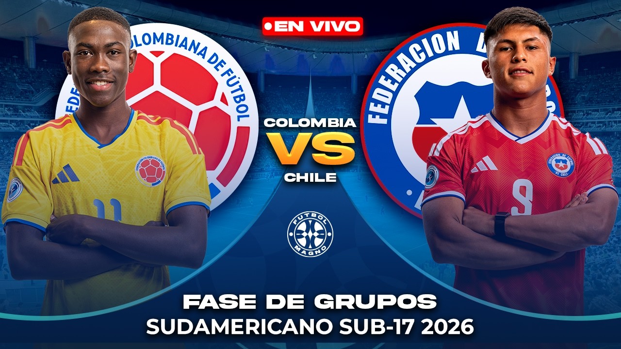 🔴 COLOMBIA vs CHILE EN VIVO - SUDAMERICANO SUB 17