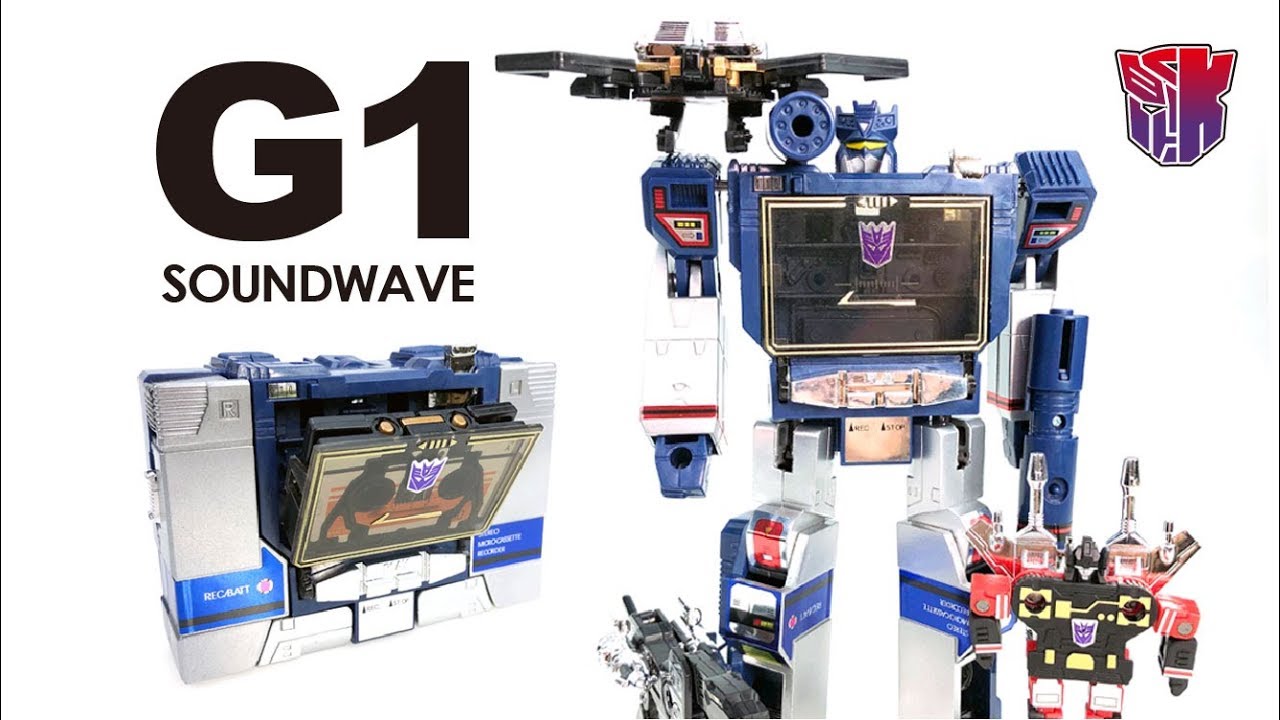 KL變形金剛玩具分享473 G1 SOUNDWAVE 復刻版 音波/聲波