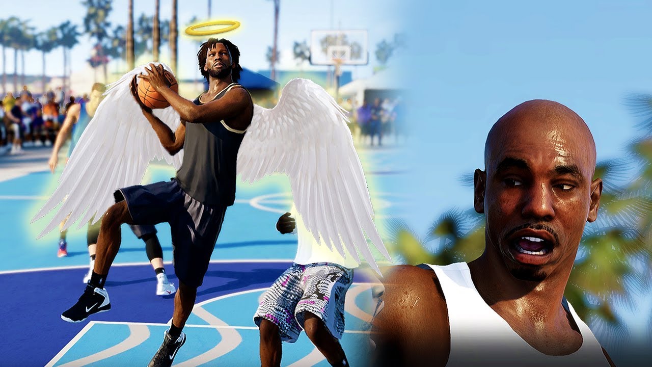 LeRange James God Like Step Back At Venice Beach! NBA Live 18 The One Career Mode