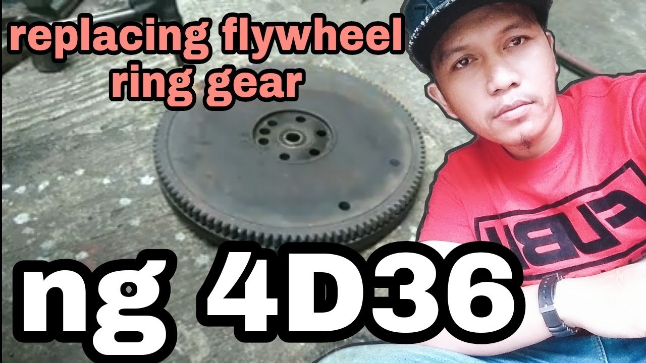 replacing flywheel ring gear ng 4d36 (john orlasan)