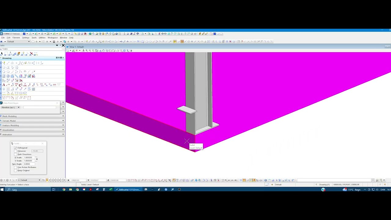 3D Creation Steel Construction Timelapse