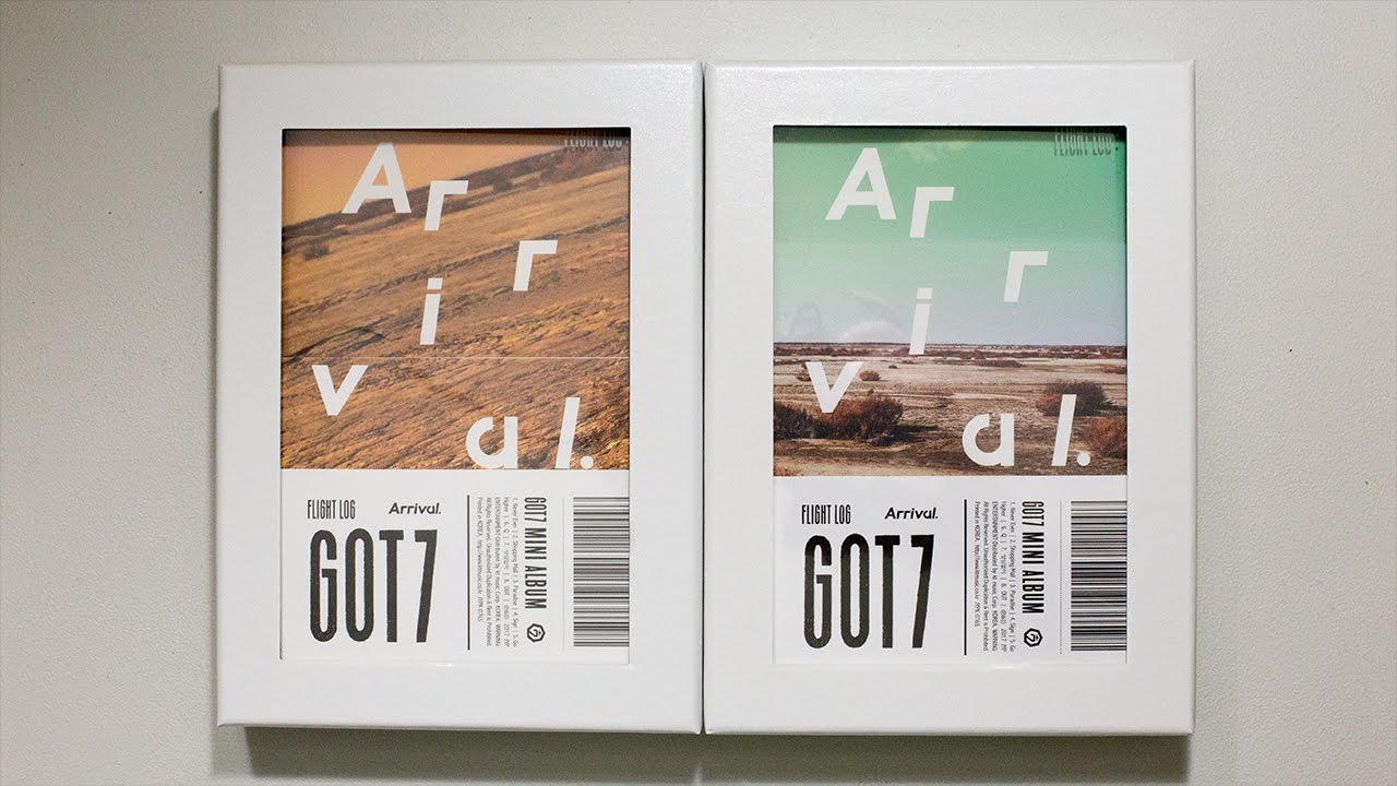 Unboxing | GOT7 - FLIGHT LOG ARRIVAL (Never & Ever Ver.) + Log Books