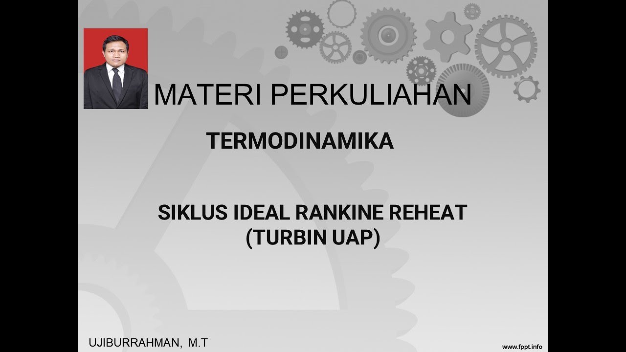 Siklus ideal rankine reheat (Turbin Uap)