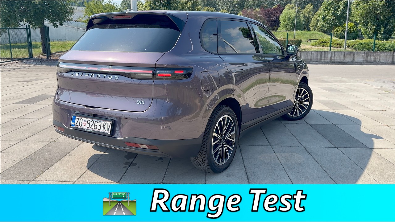 Leapmotor B10 EV Highway Range Test (65 kWh battery)