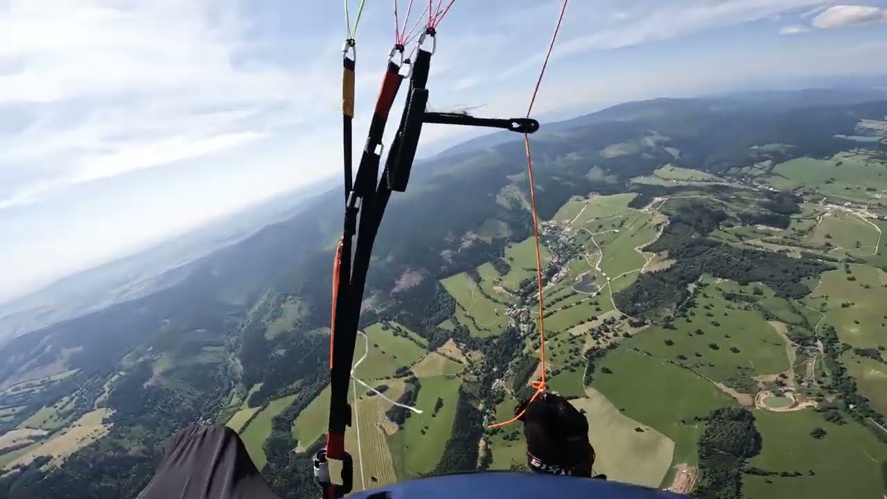Paragliding Dolní Morava 22.6.2025