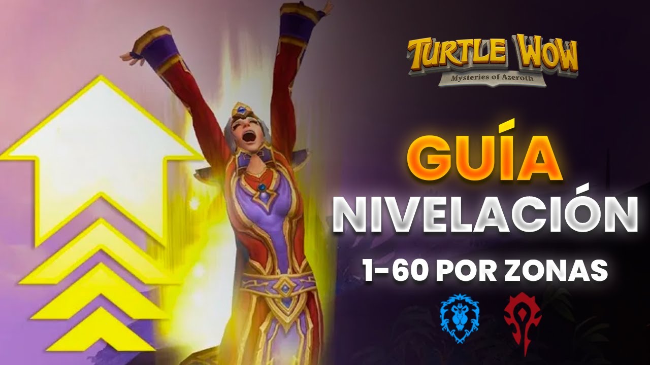 🔥Guía de niveles Turtle WoW Latam del 1 al  60 Dónde ir