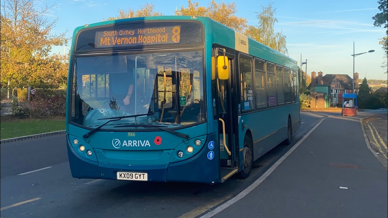Route withdrawn | Arriva Bus Route 8@3566/KX09 GYT (Watford - Mount Vernon Hospital)