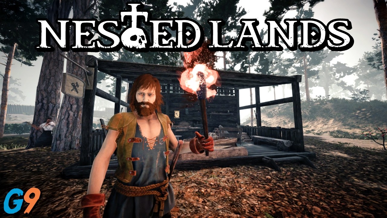 Nested Lands - Medieval Survival Village Builder (First Look)