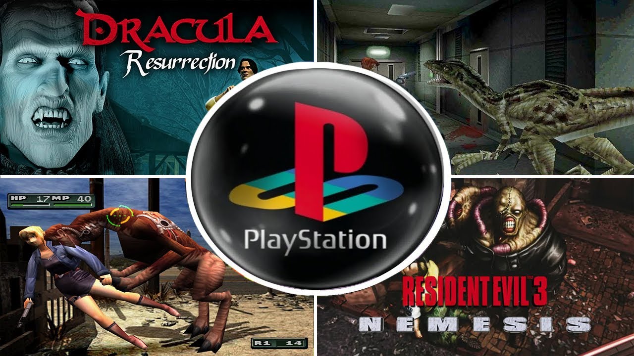 Топ 15 страшных игр на Playstation 1.