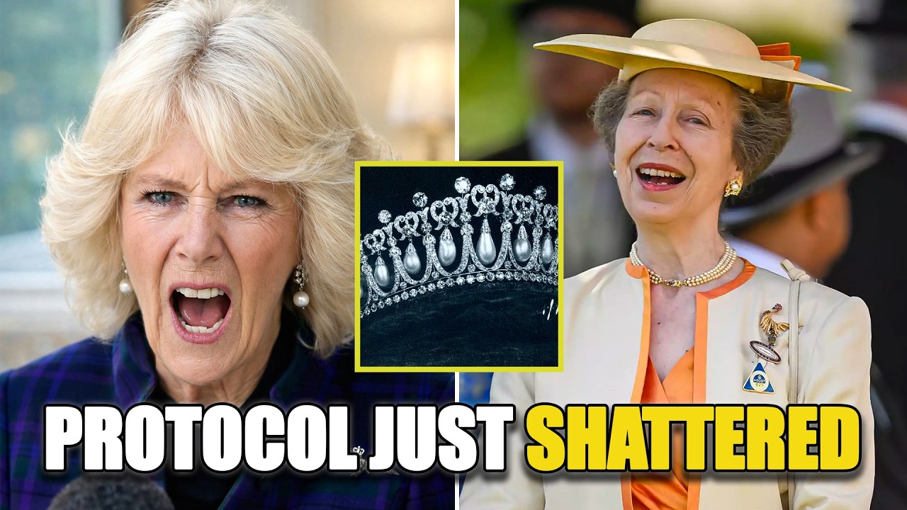Princess Anne BREAKS Royal Protocol And Leaves Camilla Absolutely FURIOUS
