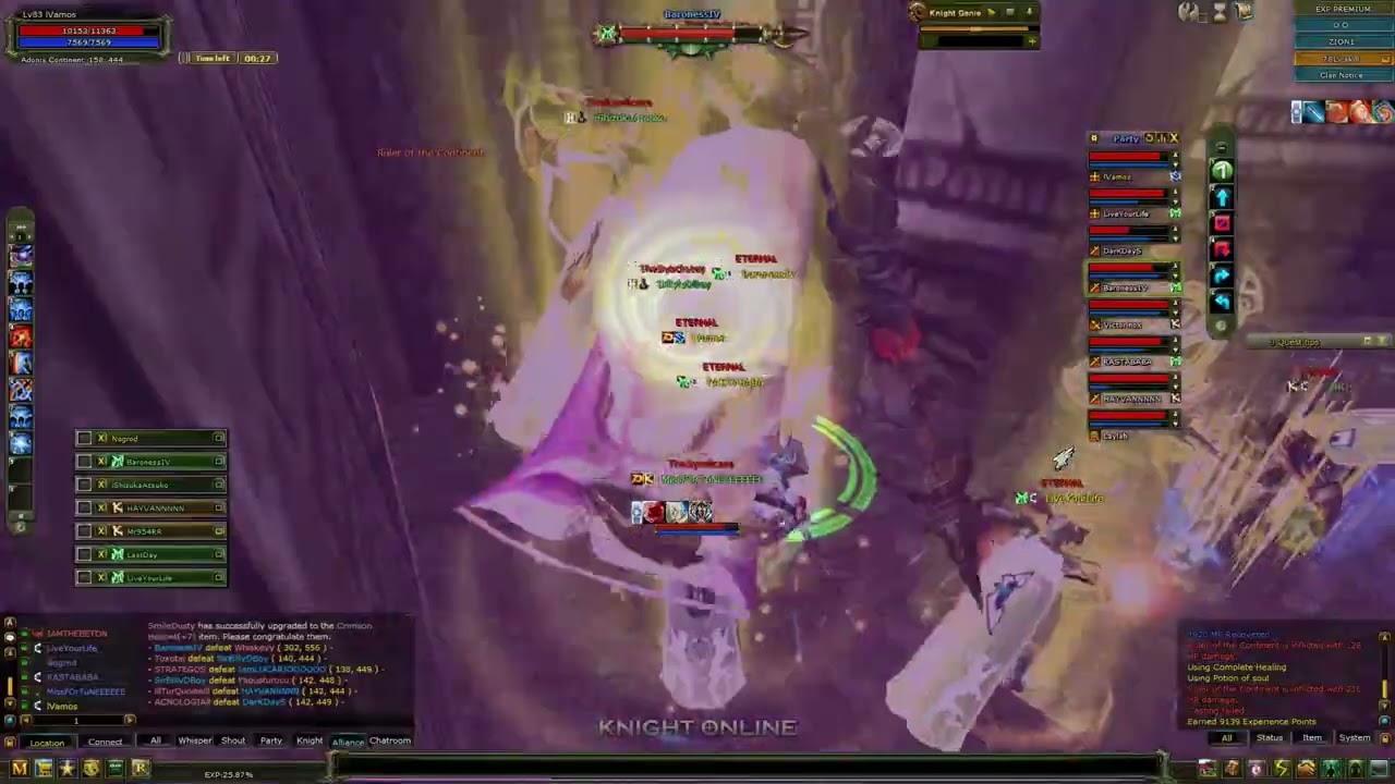 Eternal with TheSyndicate ally clans normal BF day ;) STEAMKO ZİON