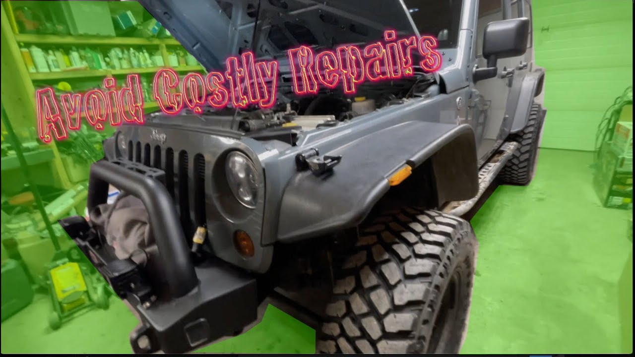 DIY Power Steering Fluid Change Jeep Wrangler JK