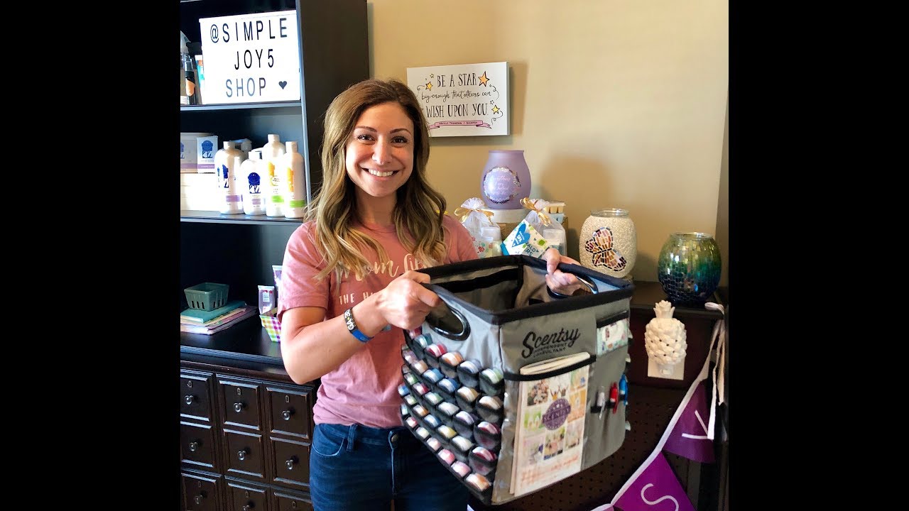 Scentsy BIG Basket and Bag Party On-The-Go