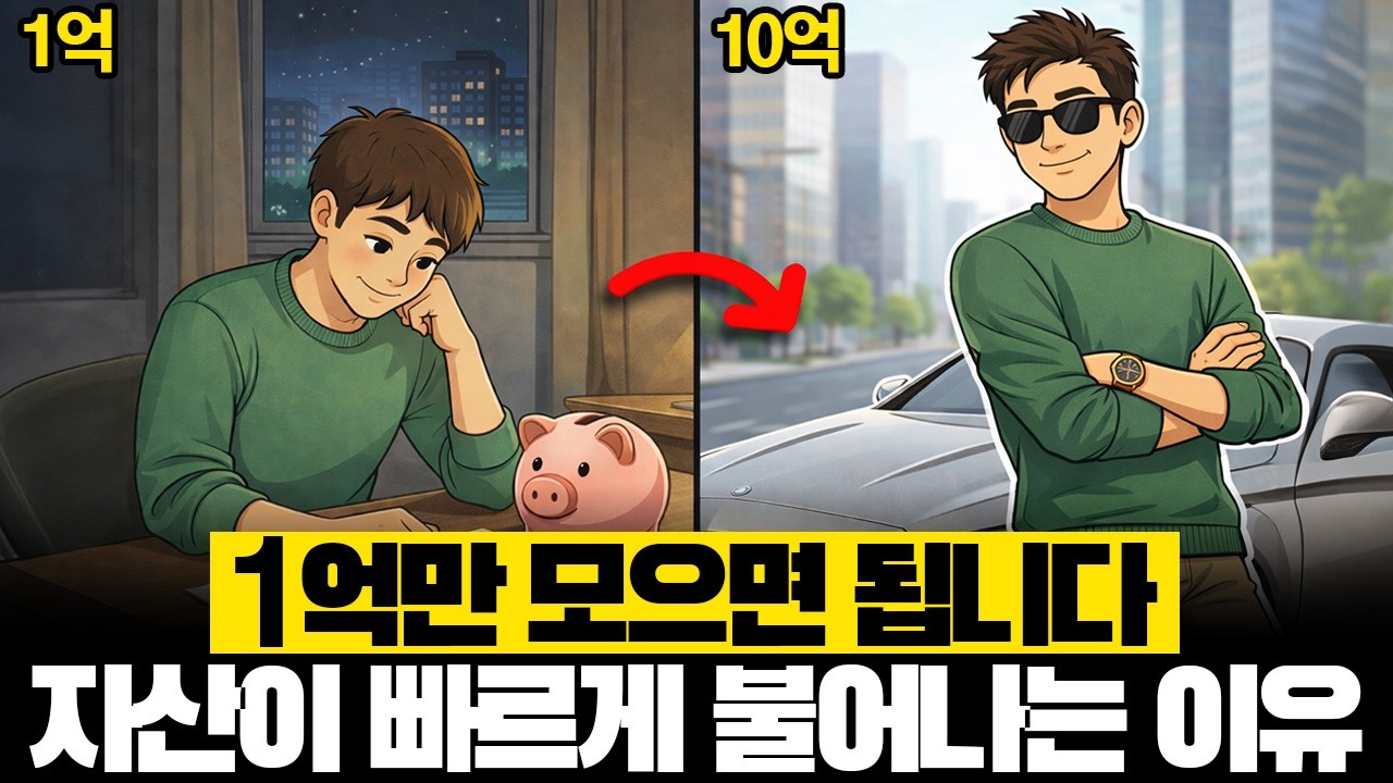 왜 1억 원을 넘으면 당신의 자산 증가 속도가 10배 빨라질까