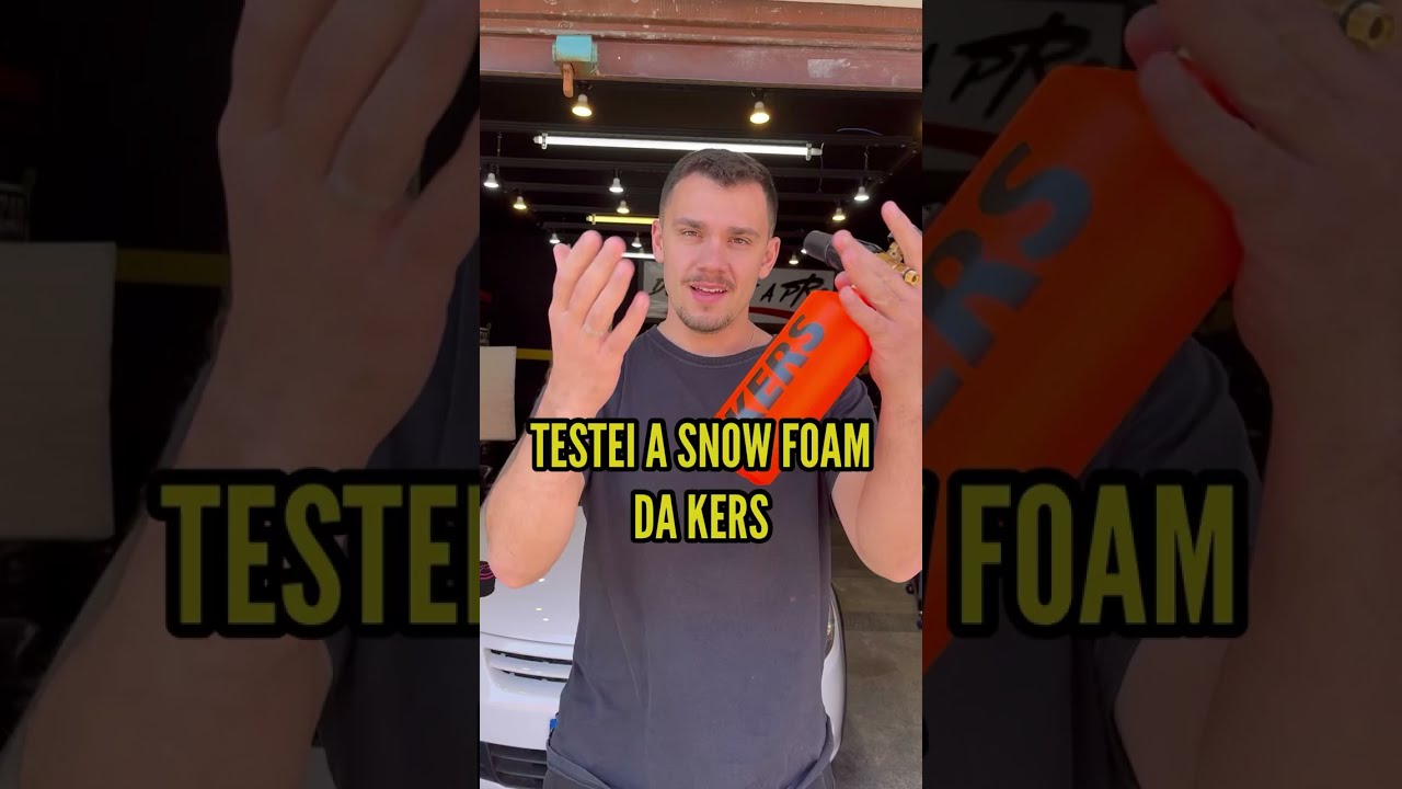 SNOW FOAM KERS | Vem ver como funciona 🚘🔥