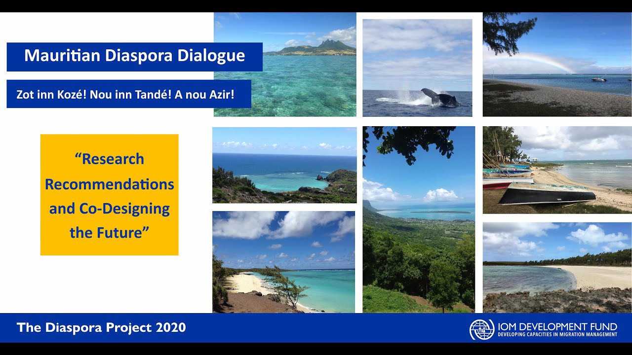 Session 1 - Mauritian Diaspora Dialogue: Research Recommendations and Co-Designing the Future