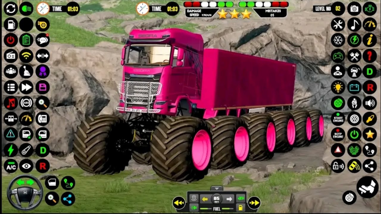 Monster Truck games || Monster Truck  || Android gameplay || 3D Derby monster game #part 11 #monster