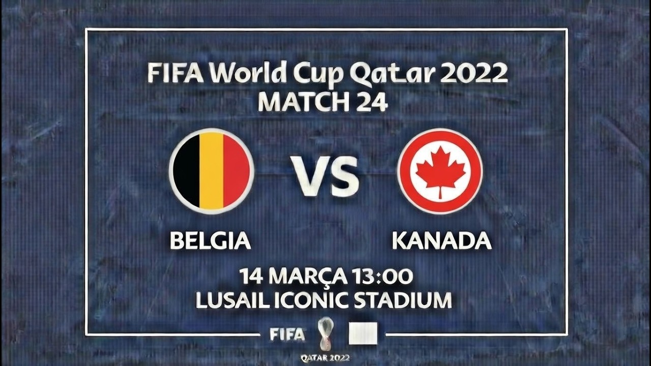 Belgia - Kanada | Faza grupowa | World Cup 2022 Qatar