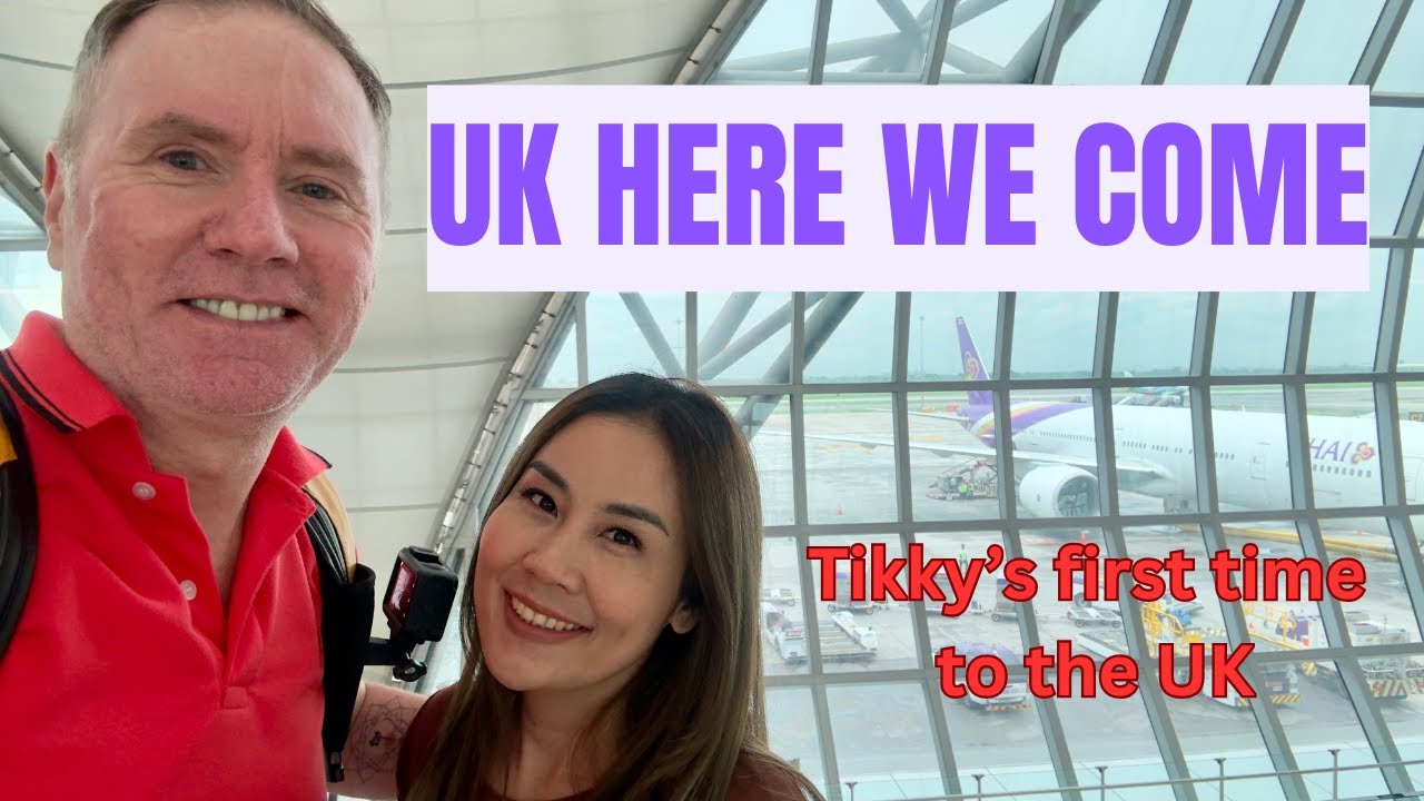 ✈️ Bangkok to London Travel Vlog | Thai Airways Experience 🇹🇭🇬🇧 G&T Travelling to London on TG 916