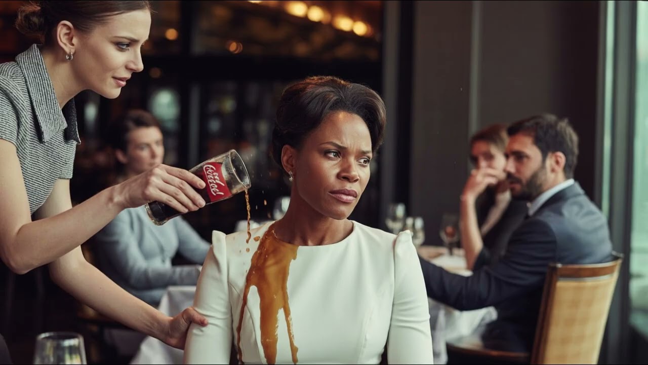 UNE RACISTE A RENVERSÉ DU COCA COLA SUR UNE FEMME NOIRE, MAIS SON MARI RICHE LES A TOUS LICENCIÉ