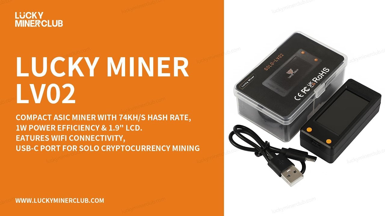 Solo Bitcoin Mining for Beginners | Lucky Miner LV02 Plug-and-Play USB Miner