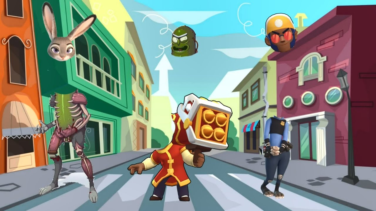 Wrong heads superheroes