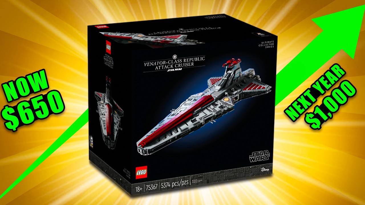Лучшие уходящие из продажи наборы LEGO Star Wars для инвестиций (2026)