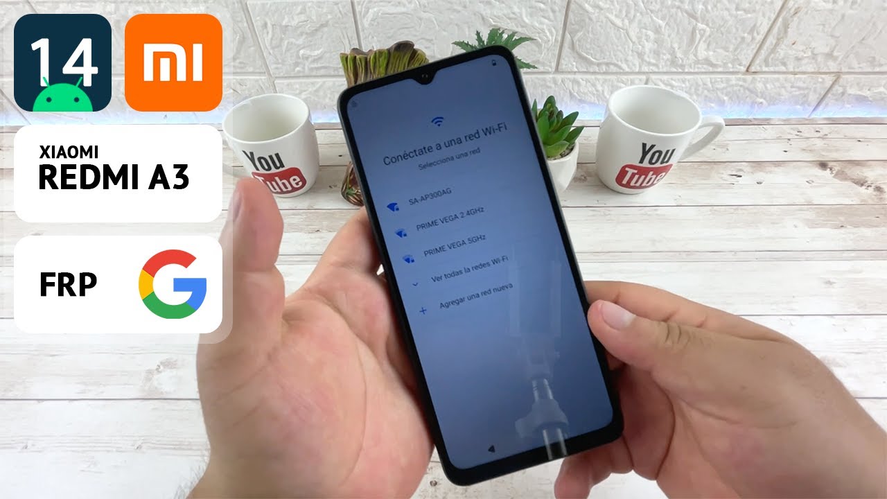 Eliminar Cuenta de Google Xiaomi Redmi A3 | Android 14