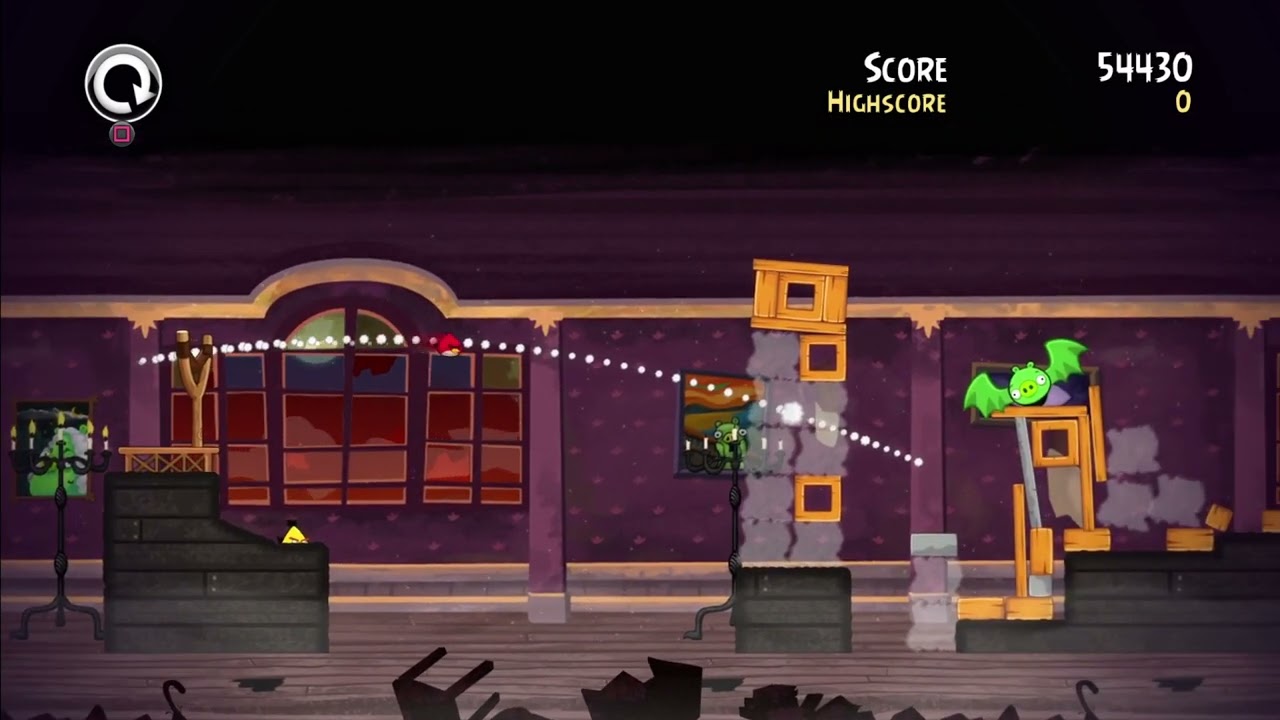 11 minutes of Angry Birds Trilogy Haunted Hogs Gameplay (PS3)