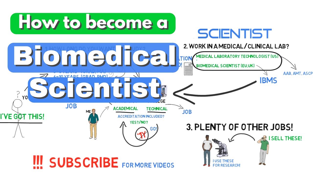 How do You become a Biomedical Scientist? Explained SIMPLY | Biomeducated