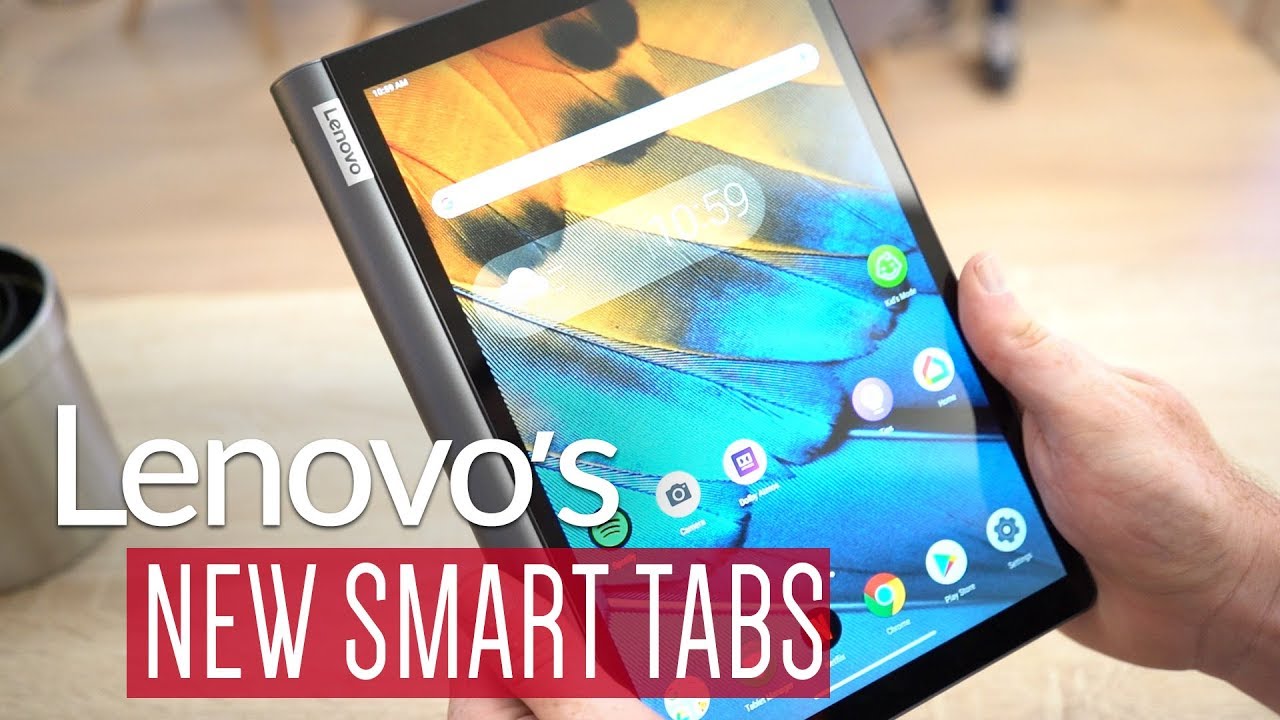 Lenovo Yoga Smart Tab & Smart Tab M8 hands on