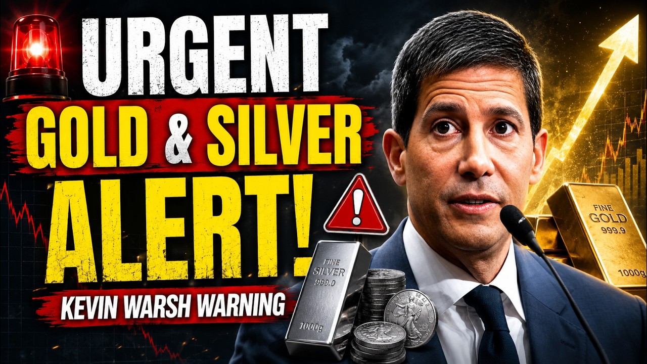 SOMETHING HUGE IS ABOUT TO HAPPEN TO GOLD & SILVER | MOST INVESTORS AREN'T READY-KEVIN WARSH WARNING
