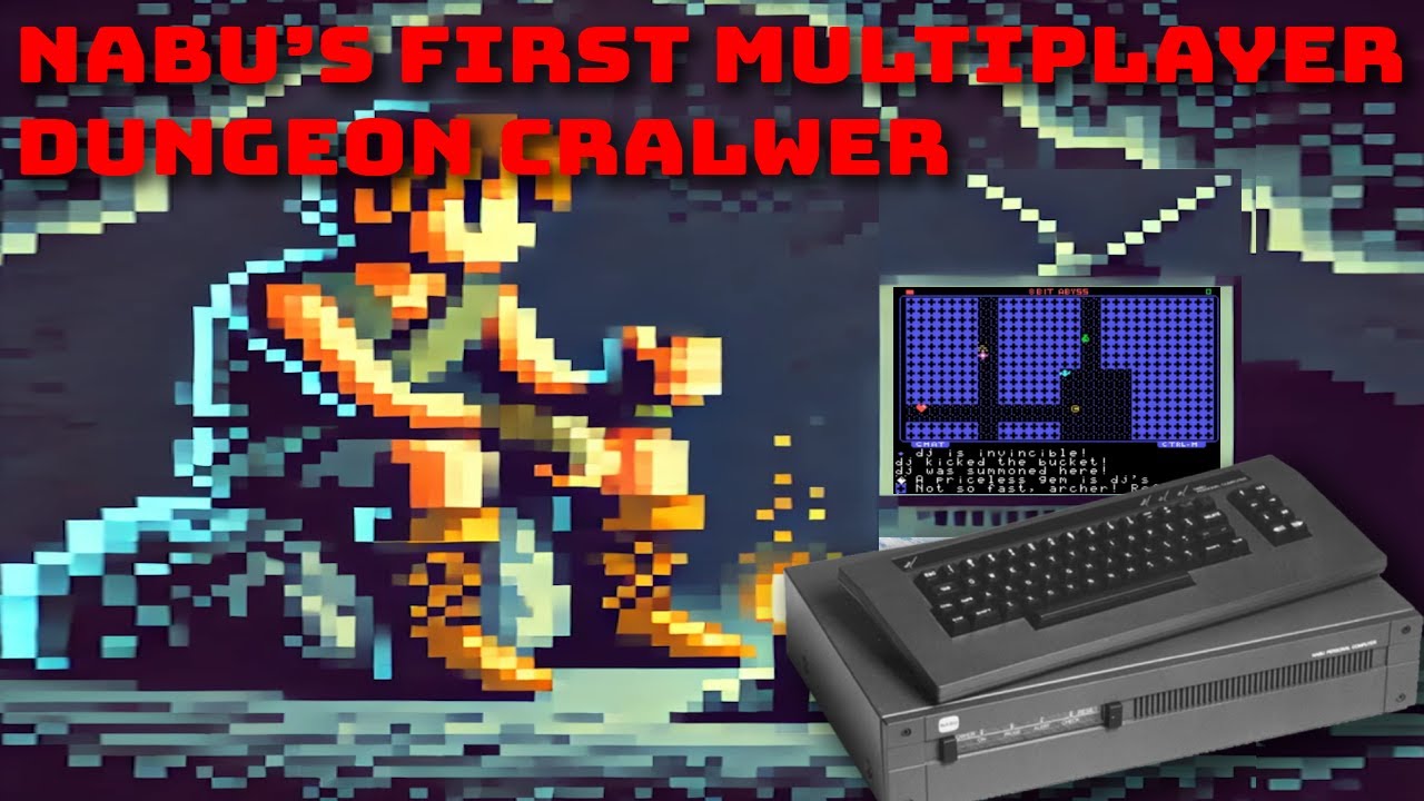 96 - NABU Computer First Online Multiplayer Dungeon Crawler