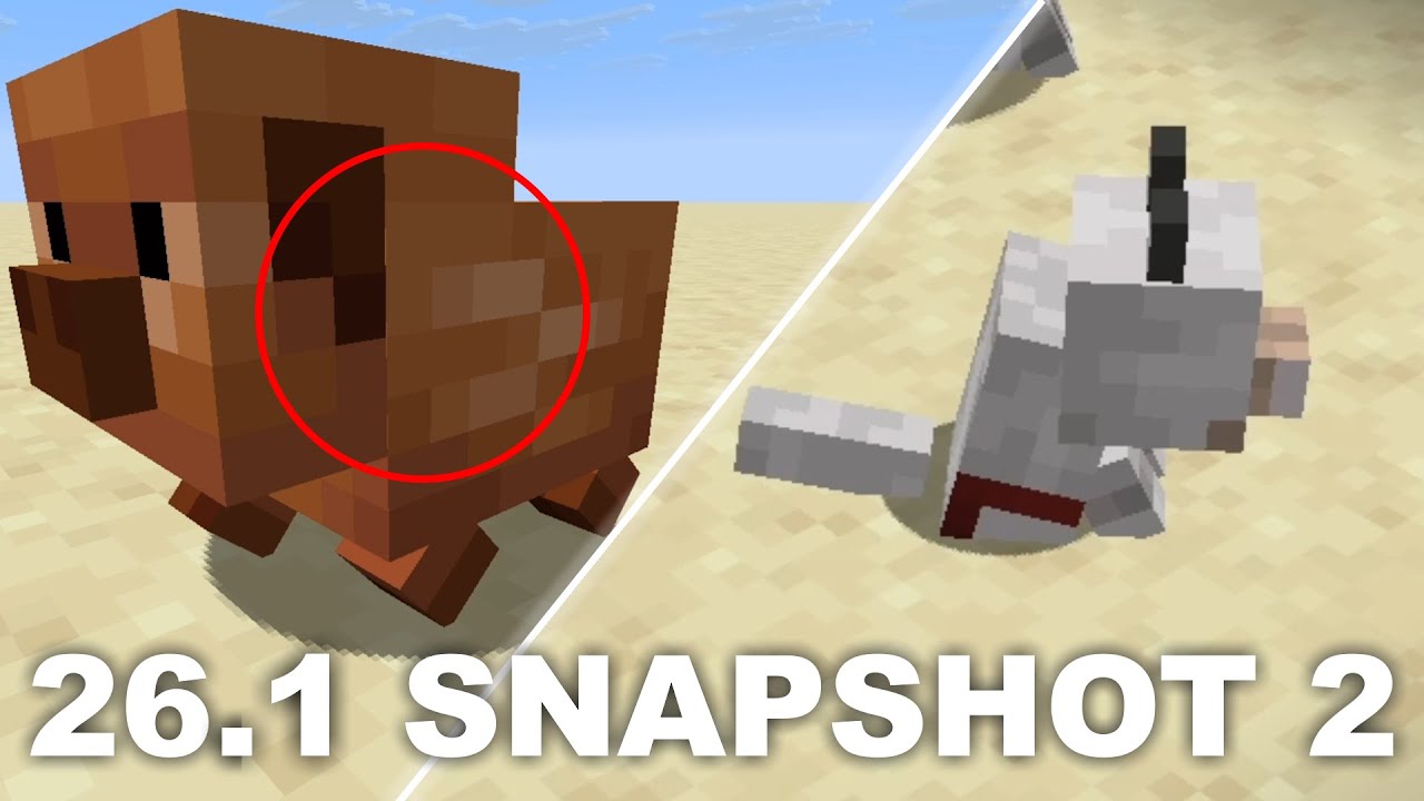 Unobfuscated buGs + Code Baby Models | Minecraft 26.1 Snapshot 2