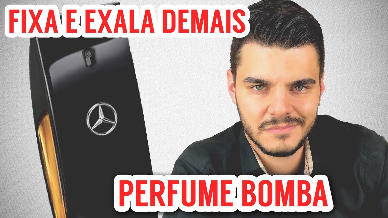 PERFUME BOMBÁSTICO DE MERCEDES BENZ | CLUB BLACK | FIXA E EXALA MUITO