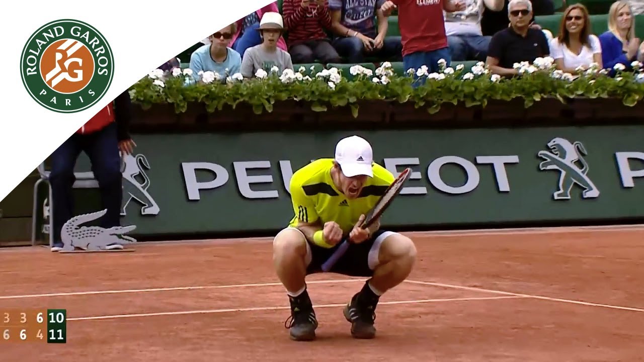 Andy Murray v Philipp Kohlschreiber Highlights - Men's Round 3 2014 - Roland Garros