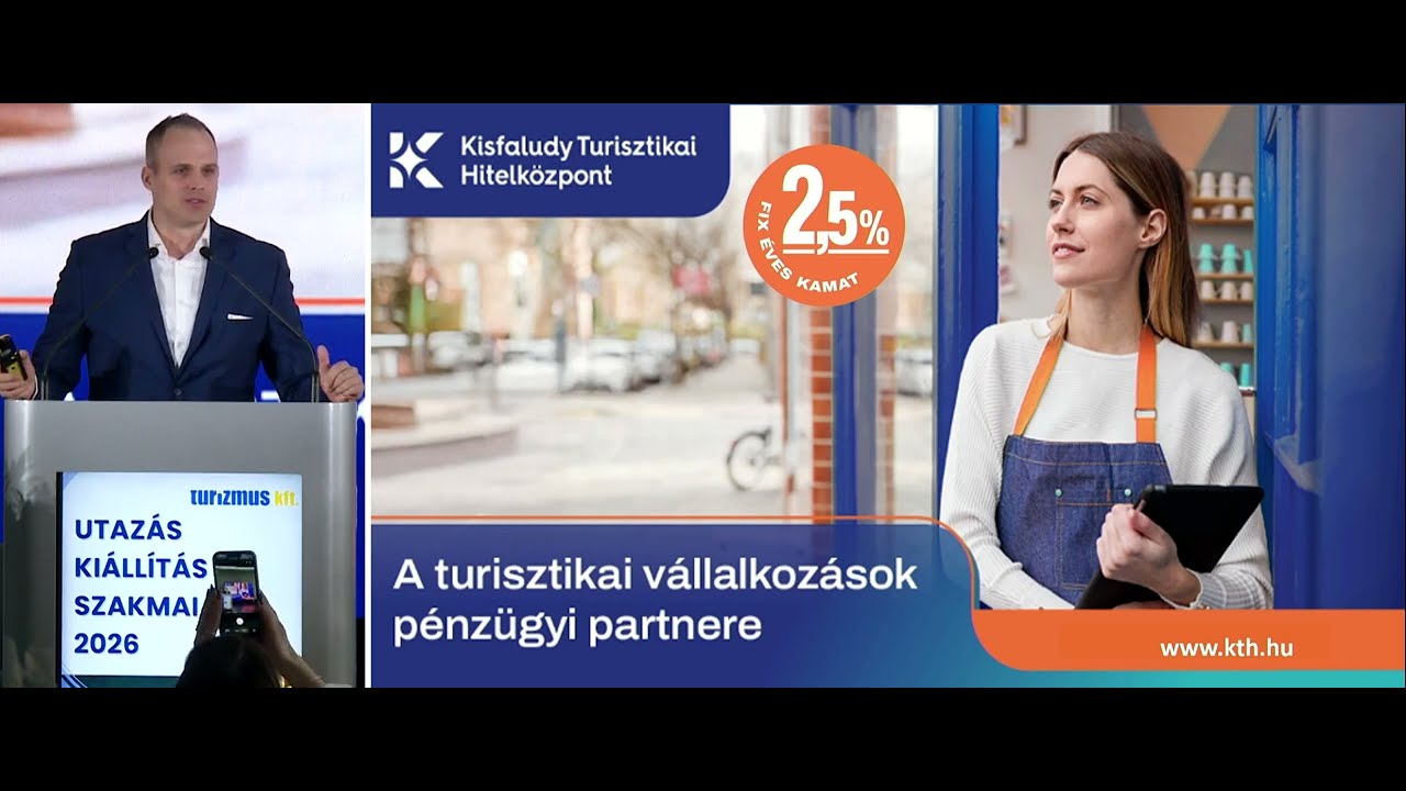 Láving Gusztáv: Kedvezményes turisztikai hitelek és fejlesztési lehetőségek