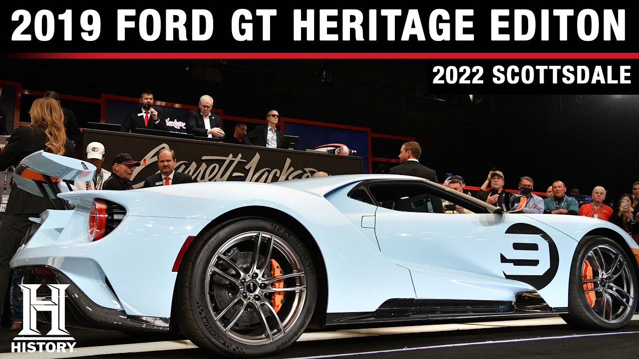 SOLD! 2019 Ford GT Heritage Edition - BARRETT-JACKSON 2022 SCOTTSDALE AUCTION
