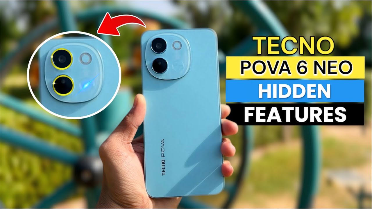 Tecno Pova 6 Neo 5G Hidden features | Top 20++ | Tecno Pova 6 Neo Tips & Tricks | Pova 6 Neo