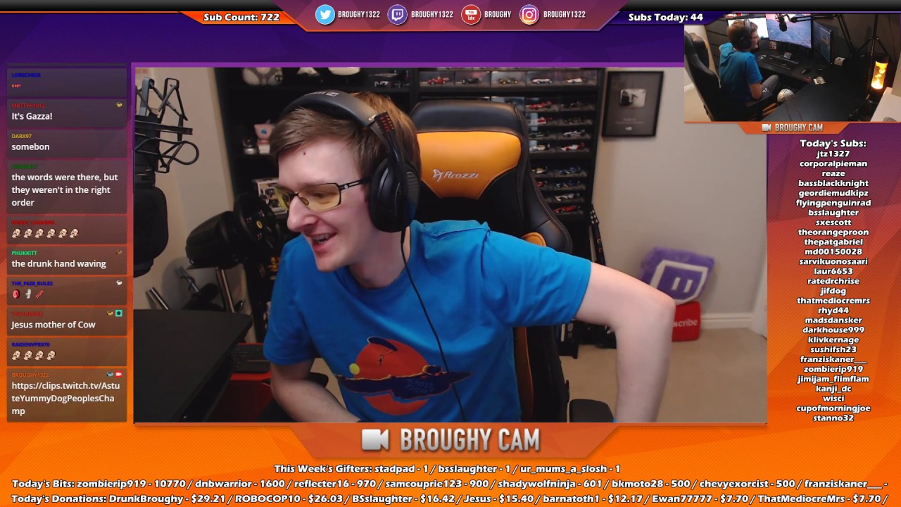 Broughy1322 Struggles With Words (Live Stream Highlight) [Moment]